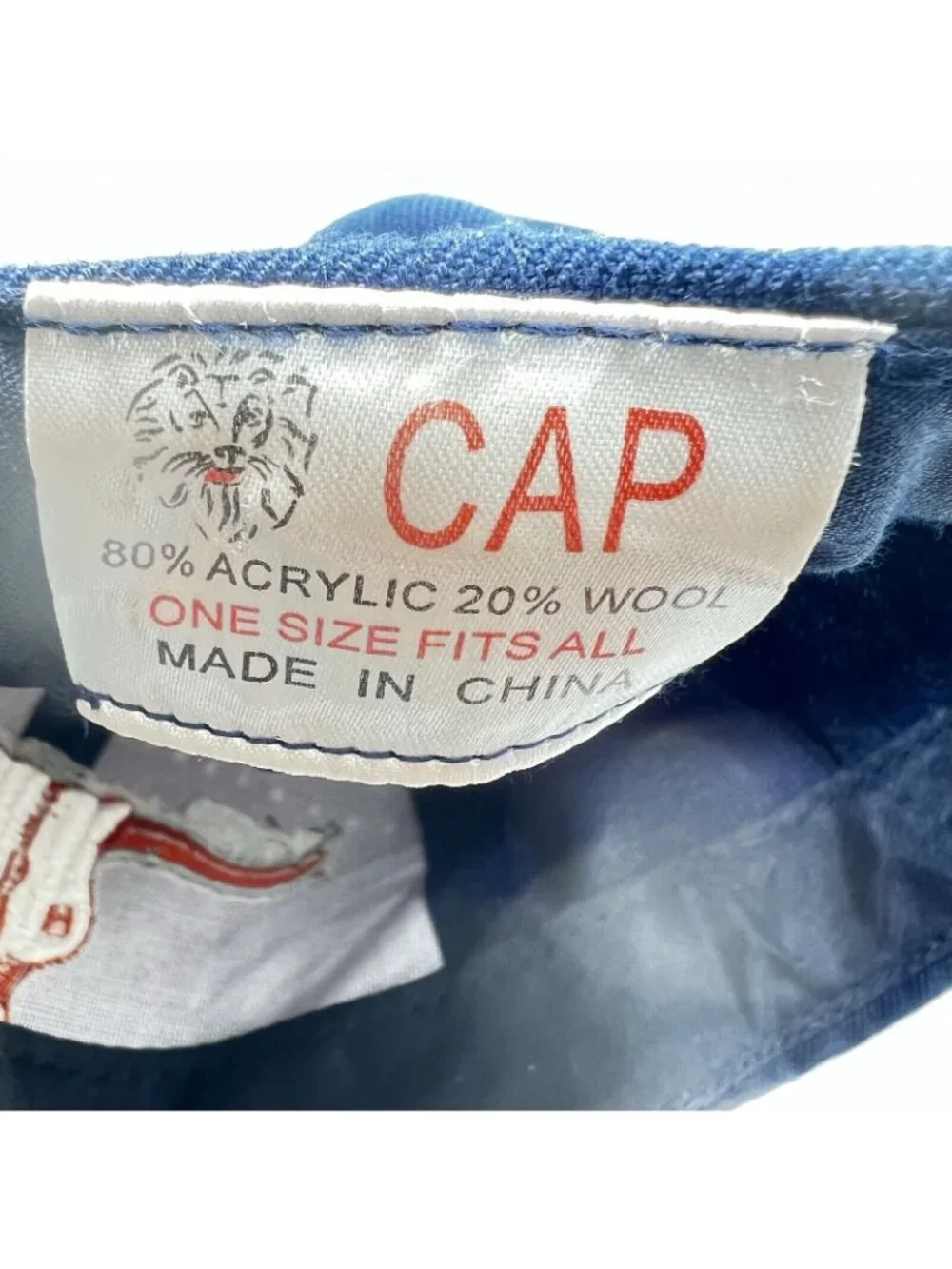 Texas Longhorns Hat Strap Back Adjustable Cotton Ball Cap Navy Blue
